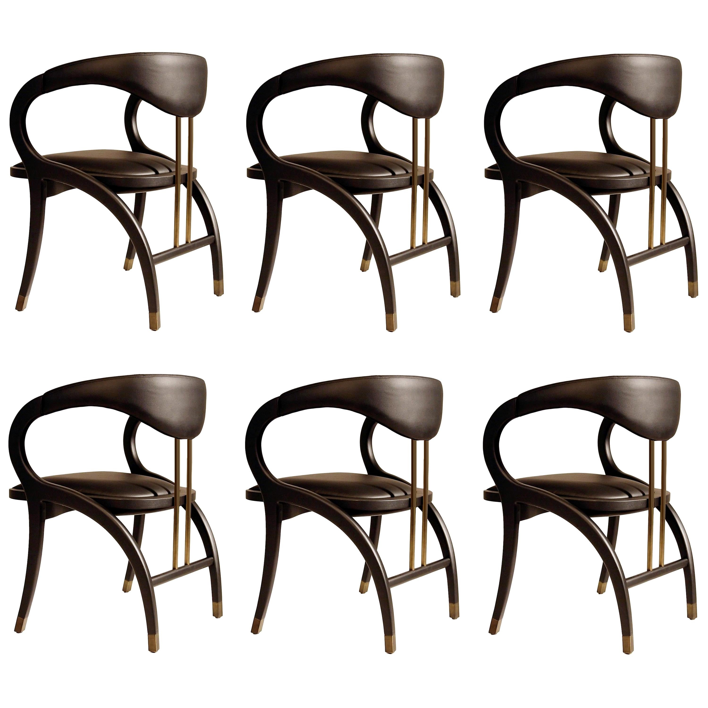 Cobra Dining Chair In New Condition For Sale In New York, NY