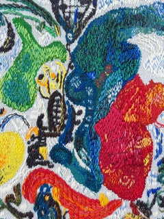 COBRA-inspired Tapestry: 'Secrets from the Earth's Depths' by Poul Holsby, 1972
