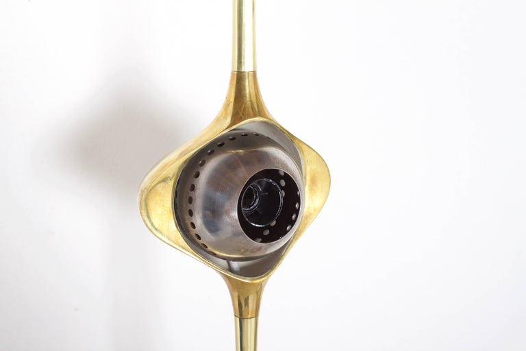 Mid-Century Modern Cobra Lamp by Angelo Lelli for Arredoluce, 1960s