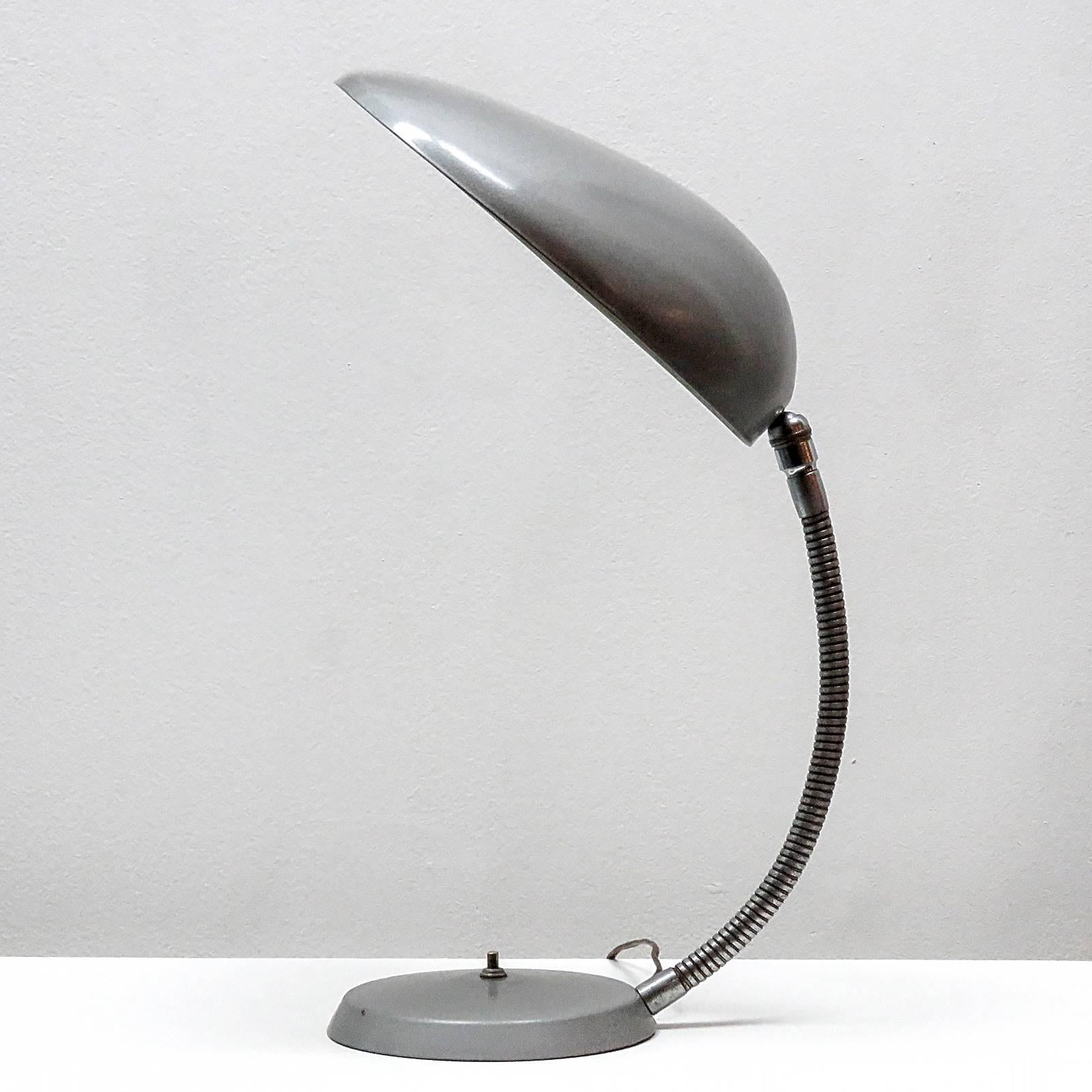 Enameled Cobra Lamp by Greta M. Grossman for Ralph O. Smith