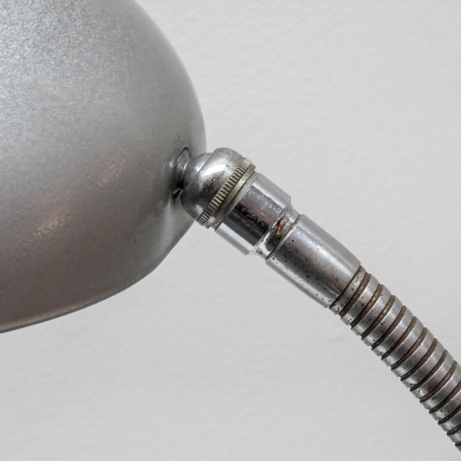 Metal Cobra Lamp by Greta M. Grossman for Ralph O. Smith