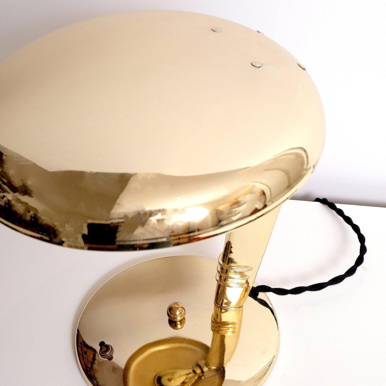 Mid-Century Modern Cobra Lamp by Jean Otis Reinecke for Faries MFG