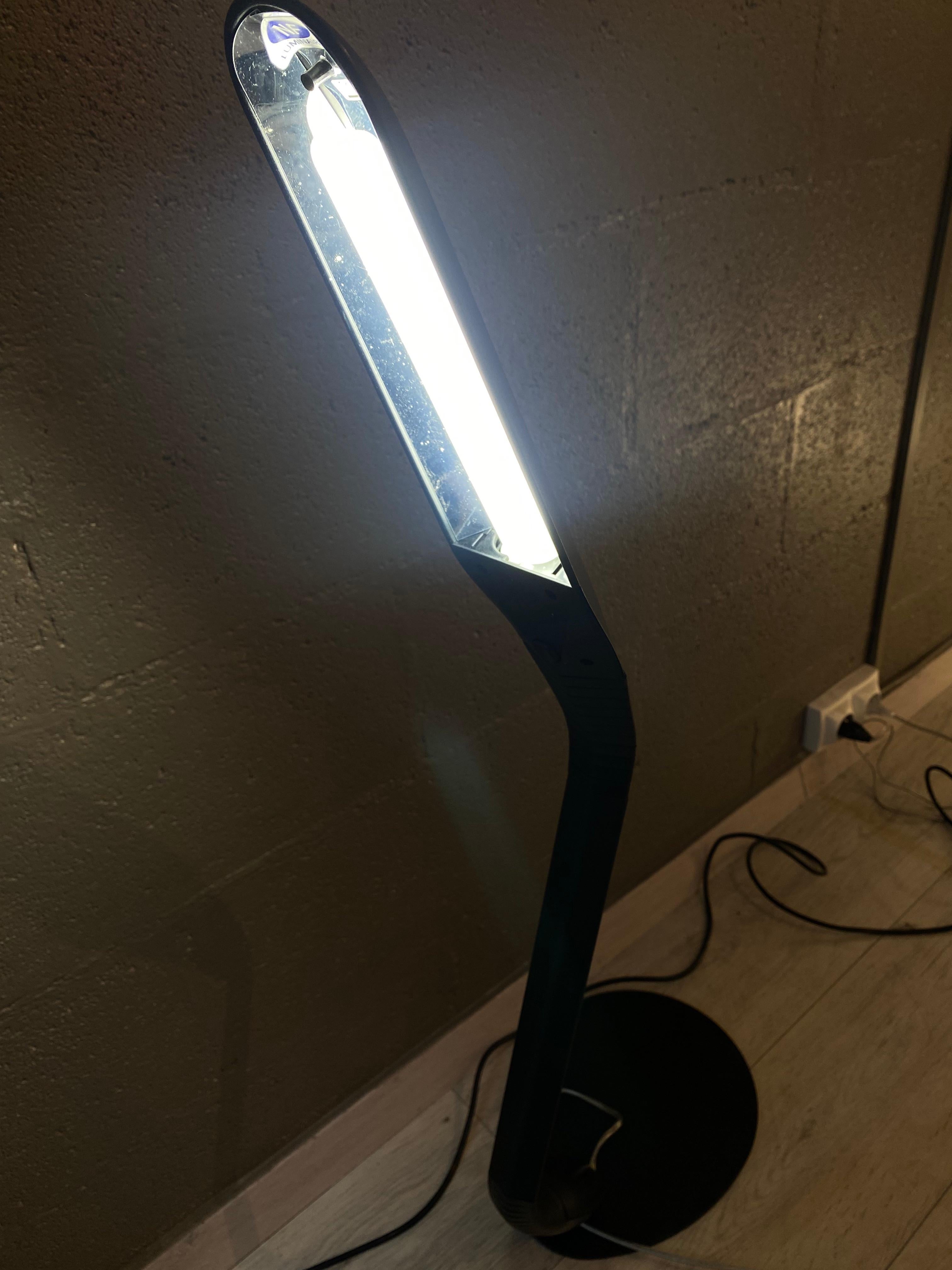 Metal Cobra Lamp by Philippe Michel Manade Edition For Sale