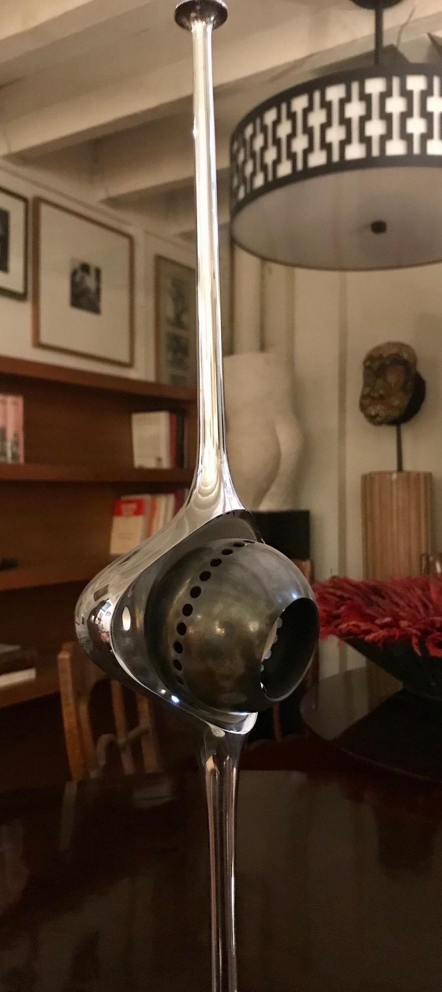 Cobra Light Sculpture Lamp, Angelo Lelli, 1964 In Good Condition For Sale In Saint-Ouen, FR