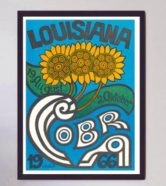 CoBrA - Louisiana Original Poster by Henry Heerup, 1966