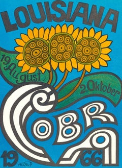 CoBrA - Louisiana Original Poster by Henry Heerup, 1966