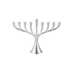 Cobra Menorah Stainless Steel