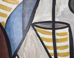 Cobra Oil Painting, Signed