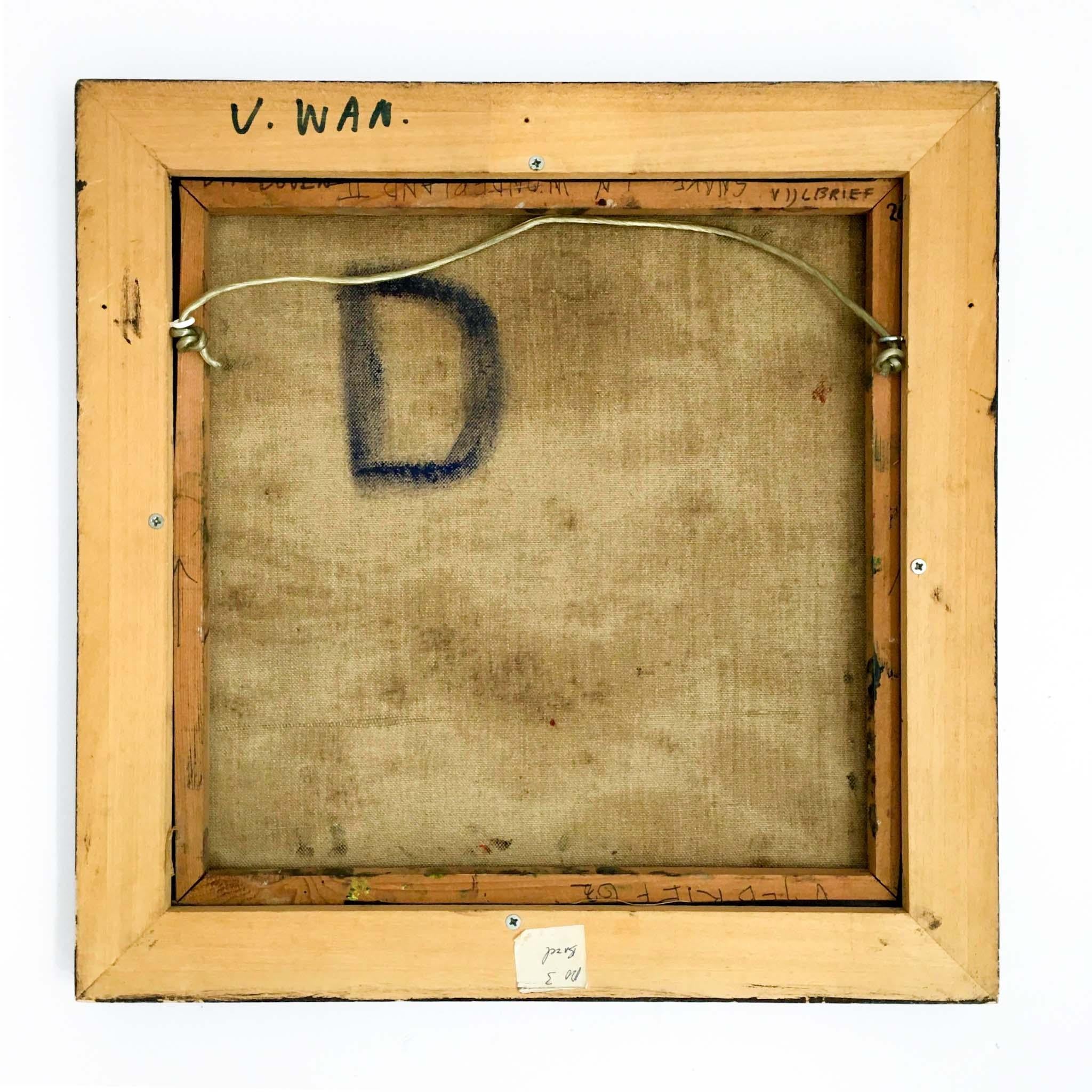 Cobra-Gemälde ERNST VIJLBRIEF, Original, Öl auf Leinwand, 1960er Jahre, signiert und datiert im Angebot 2