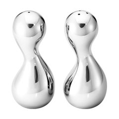 Cobra Salt & Pepper Shaker Set in Stainless Steel by Constantin Wortmann