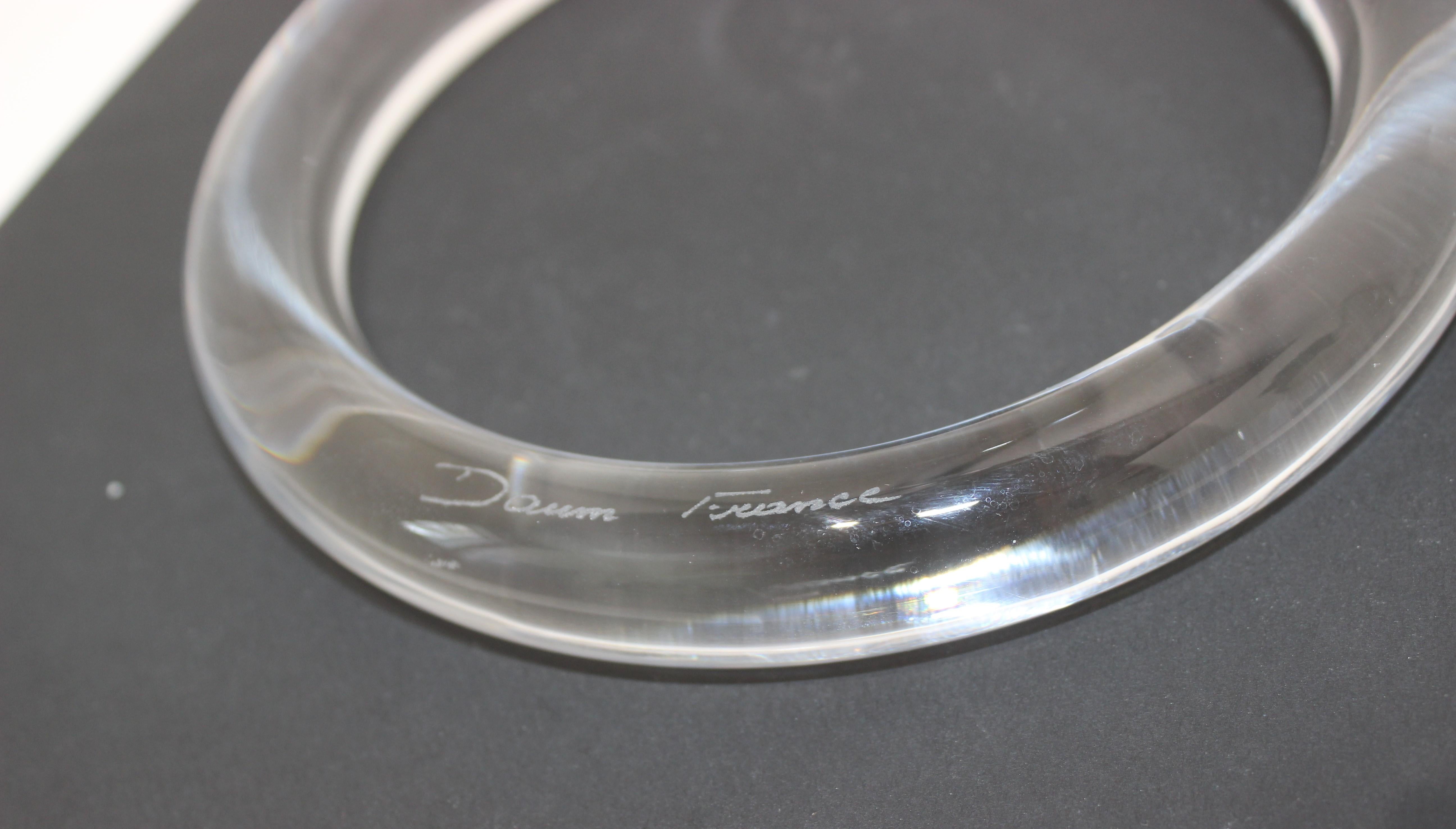 Daum Crystal Cobra Snake Figure 3