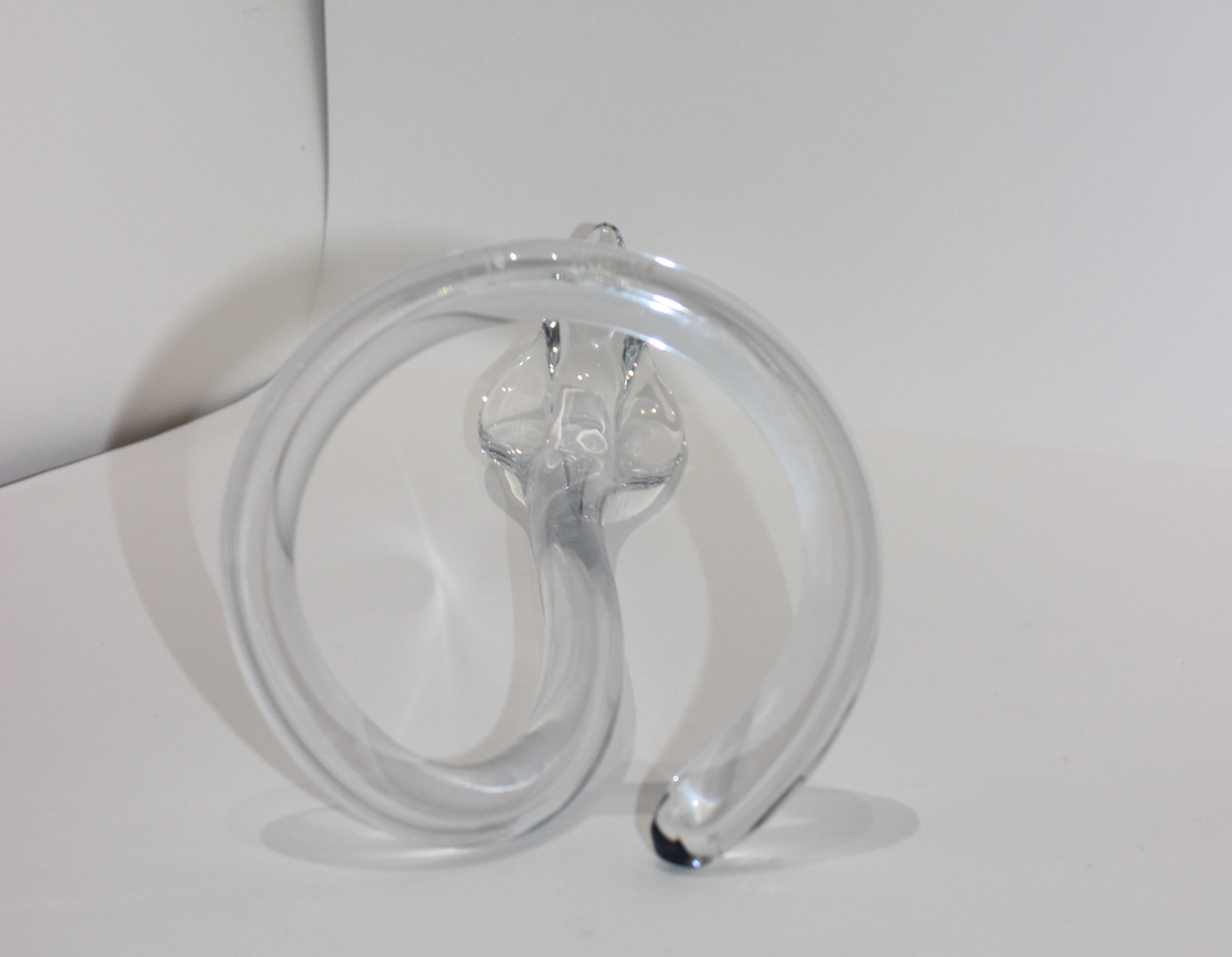 Daum Crystal Cobra Snake Figure 4