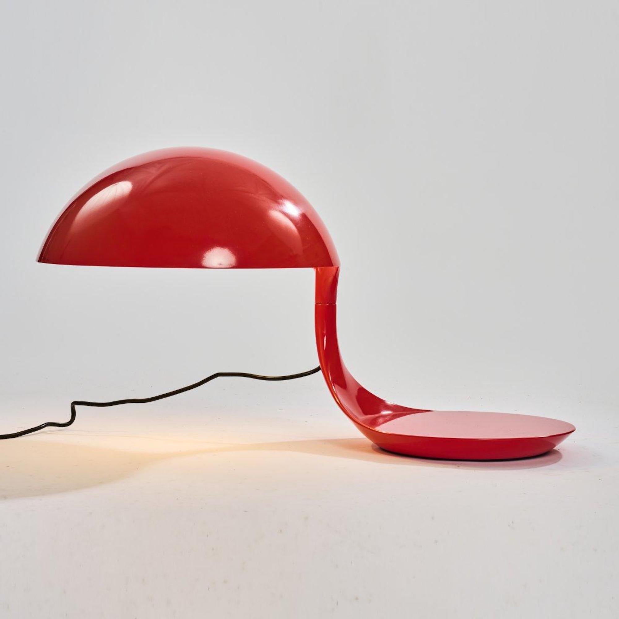 italien Lampe de table Cobra 629  par Elio Martinelli, Italie, années 1960 en vente