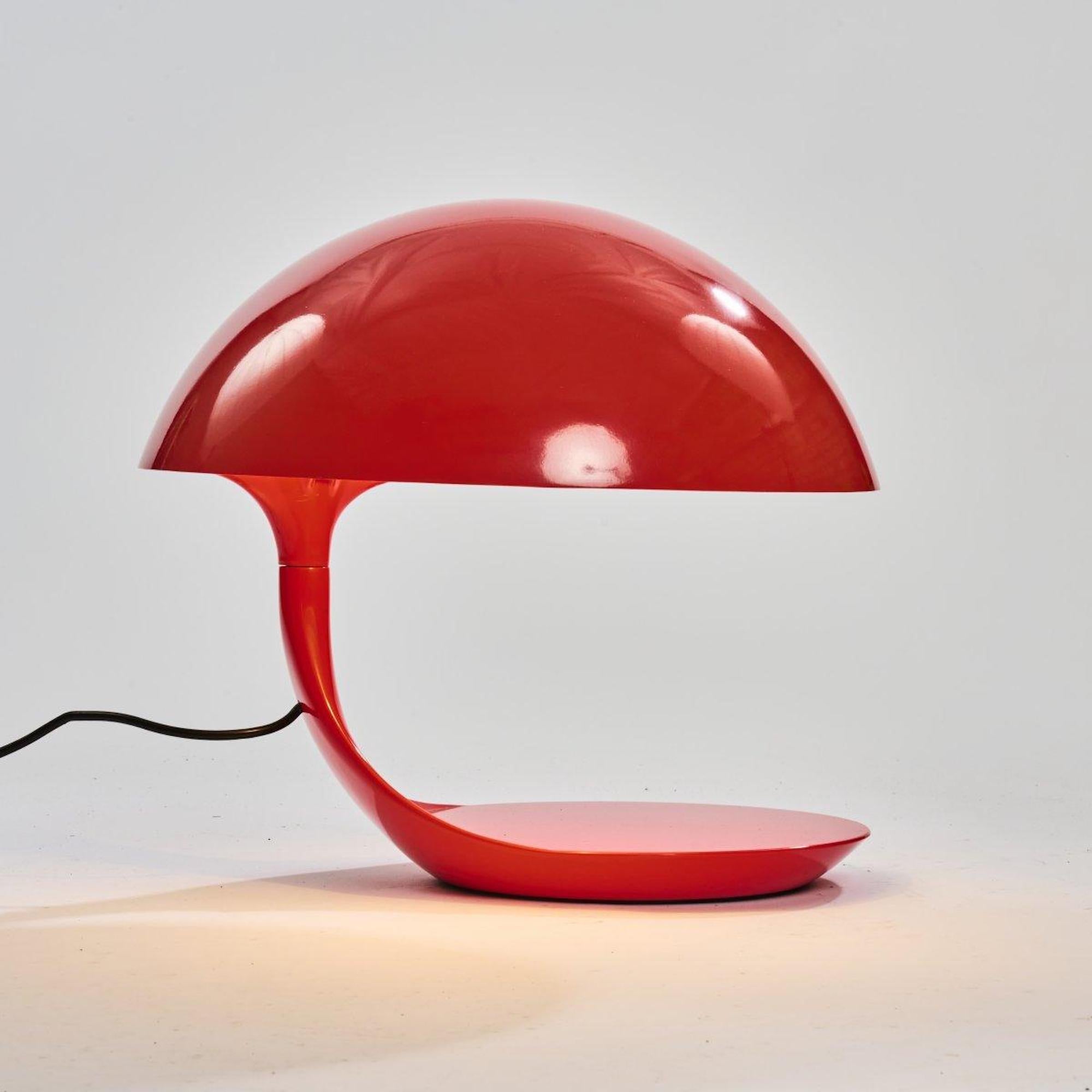 Italian Cobra Table Lamp 629  by Elio Martinelli, Italy, 1960s For Sale