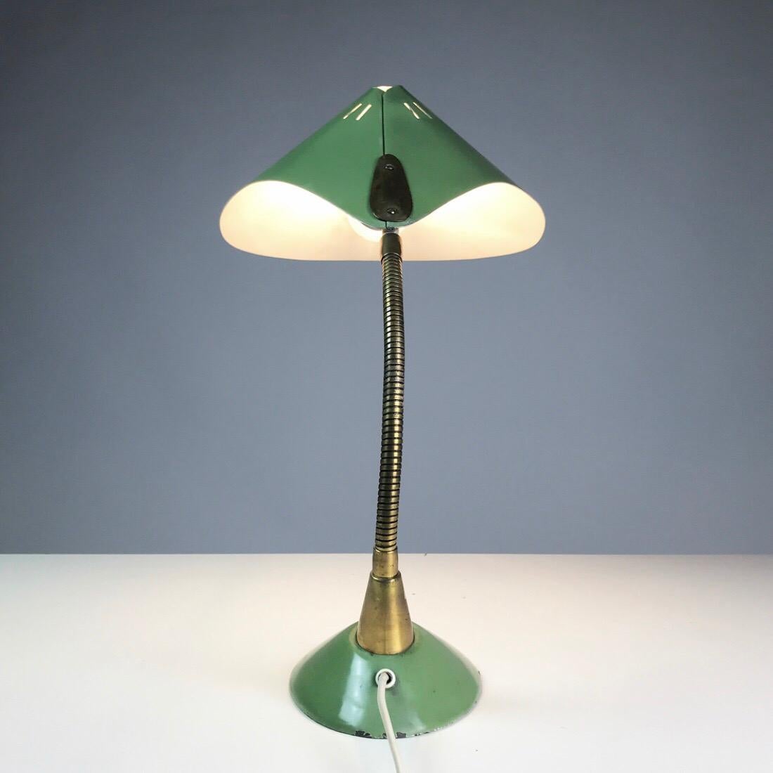 Mid-Century moderno Lampada da tavolo Cobra di Cosack Leuchten, Germania, anni '50