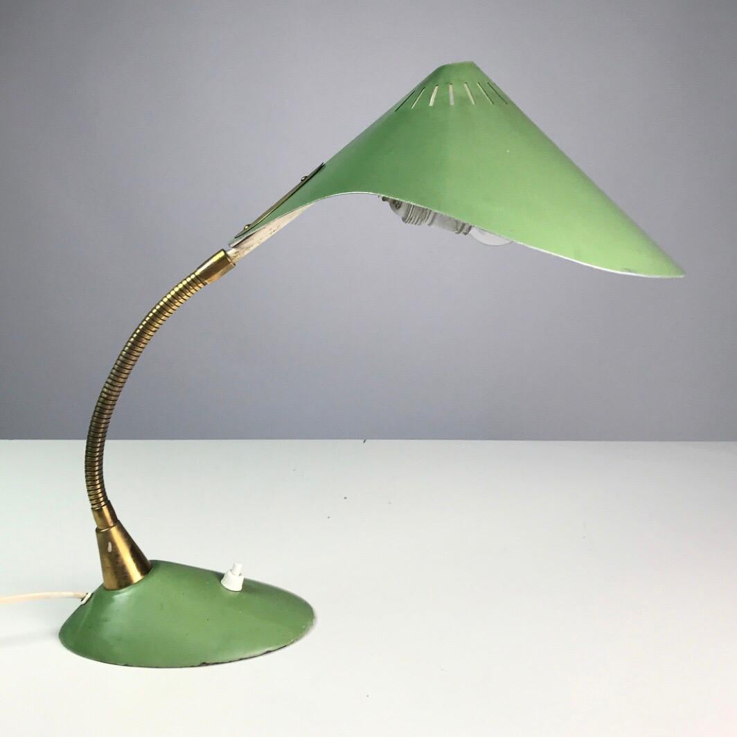 Tedesco Lampada da tavolo Cobra di Cosack Leuchten, Germania, anni '50