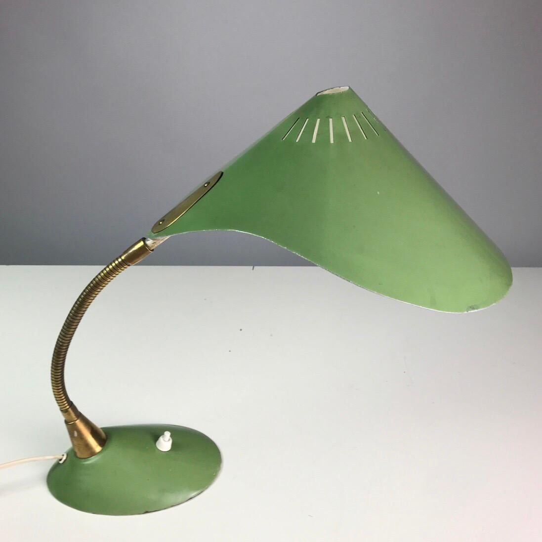 Metà XX secolo Lampada da tavolo Cobra di Cosack Leuchten, Germania, anni '50