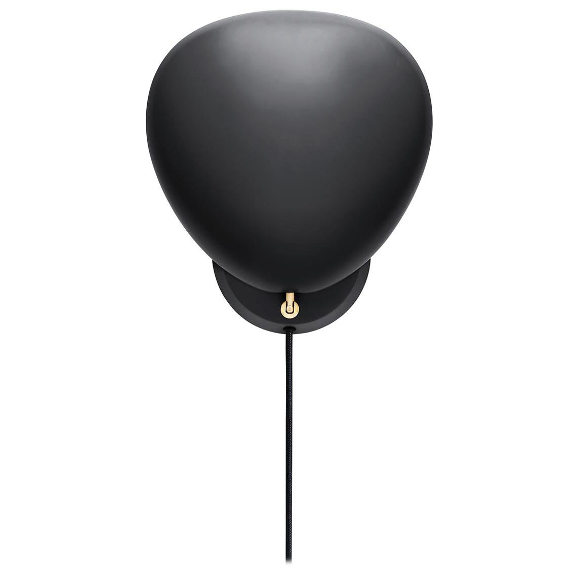 Lampada da parete Cobra, nero