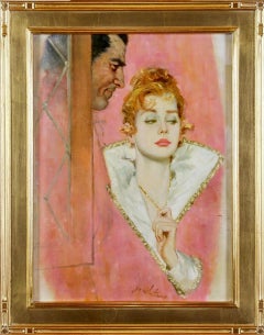 “The Queen’s Grace” Magazine story illustration for the Ladies’ Home Journal