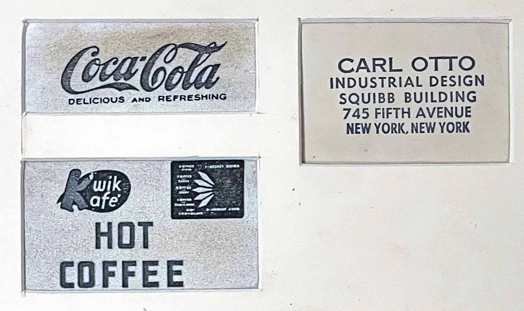 „Coca-Cola und Kaffee“, bedeutendes industrielles Design für 1949, Vending Machine (amerikanisch) im Angebot