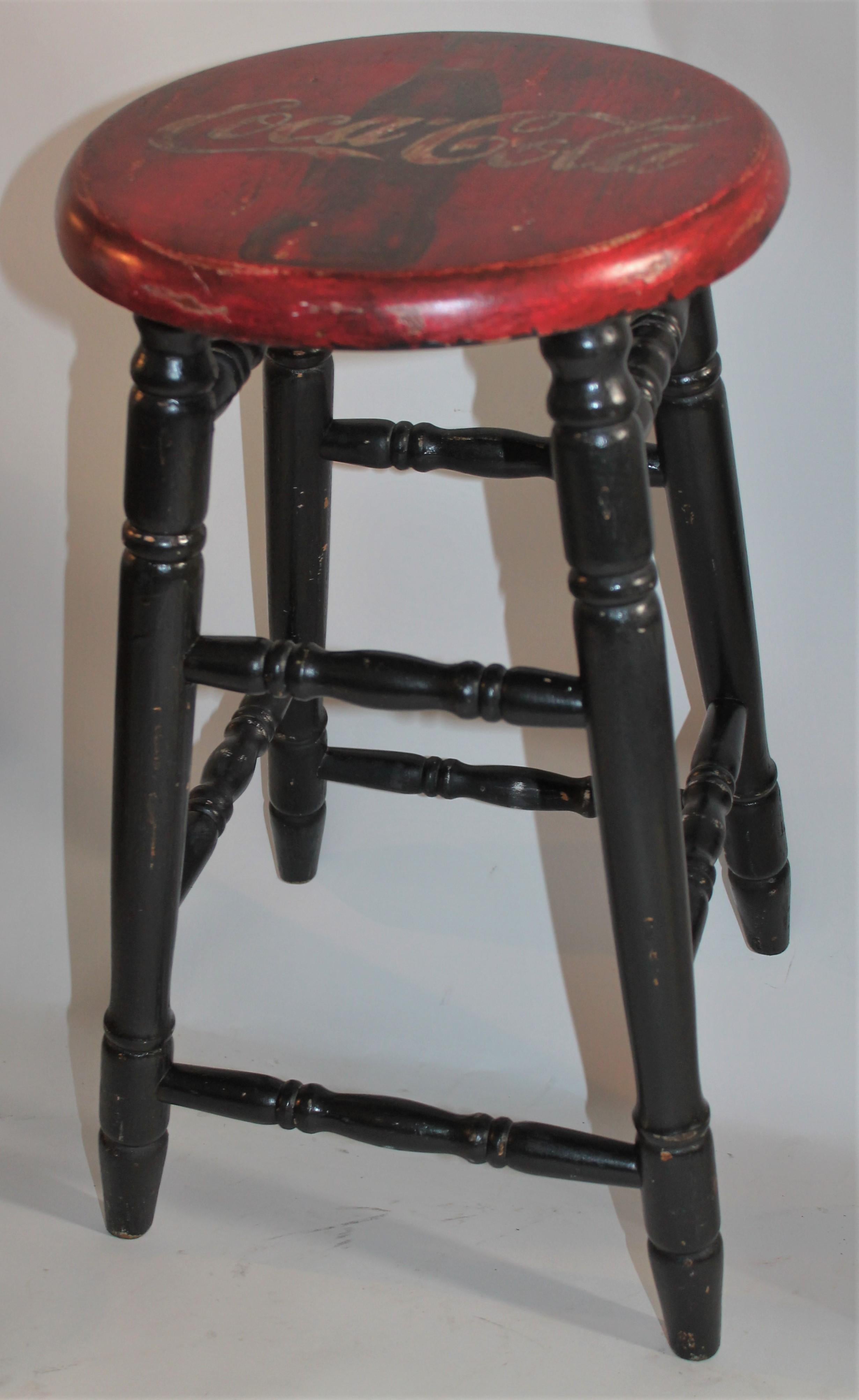coca-cola bar stools