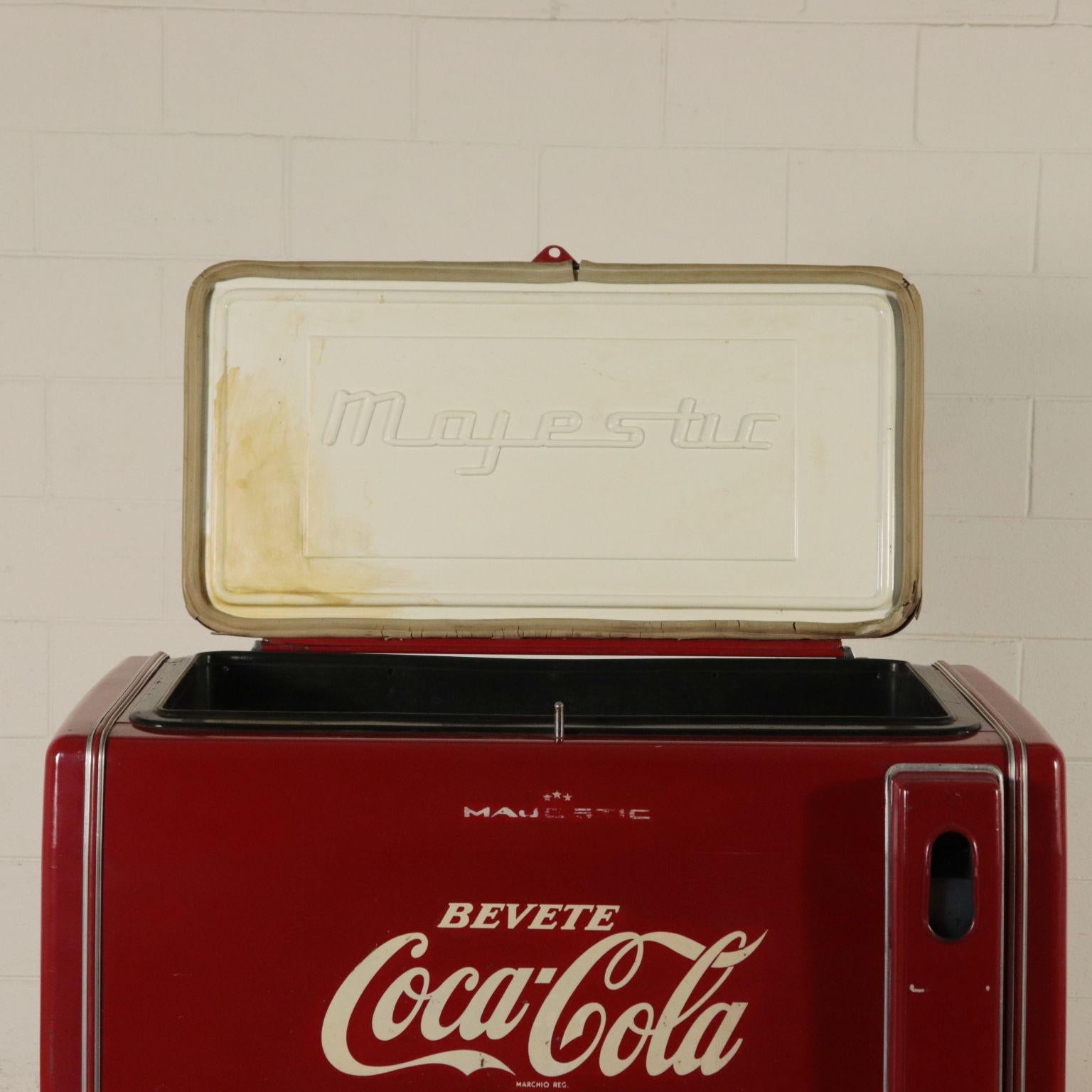 vintage coca cola fridge