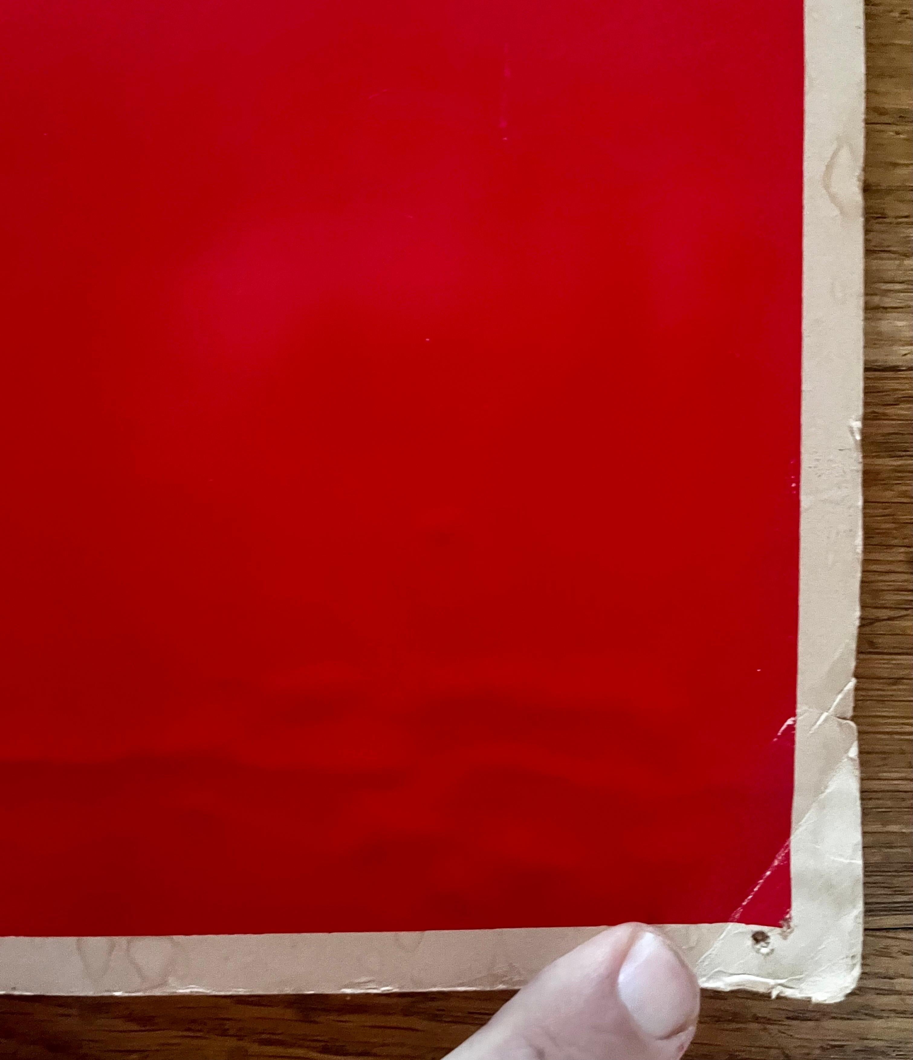 Coca-Cola Lithographie / Siebdruck in Hebräisch von Herbert Weininger, 1975 (Papier) im Angebot