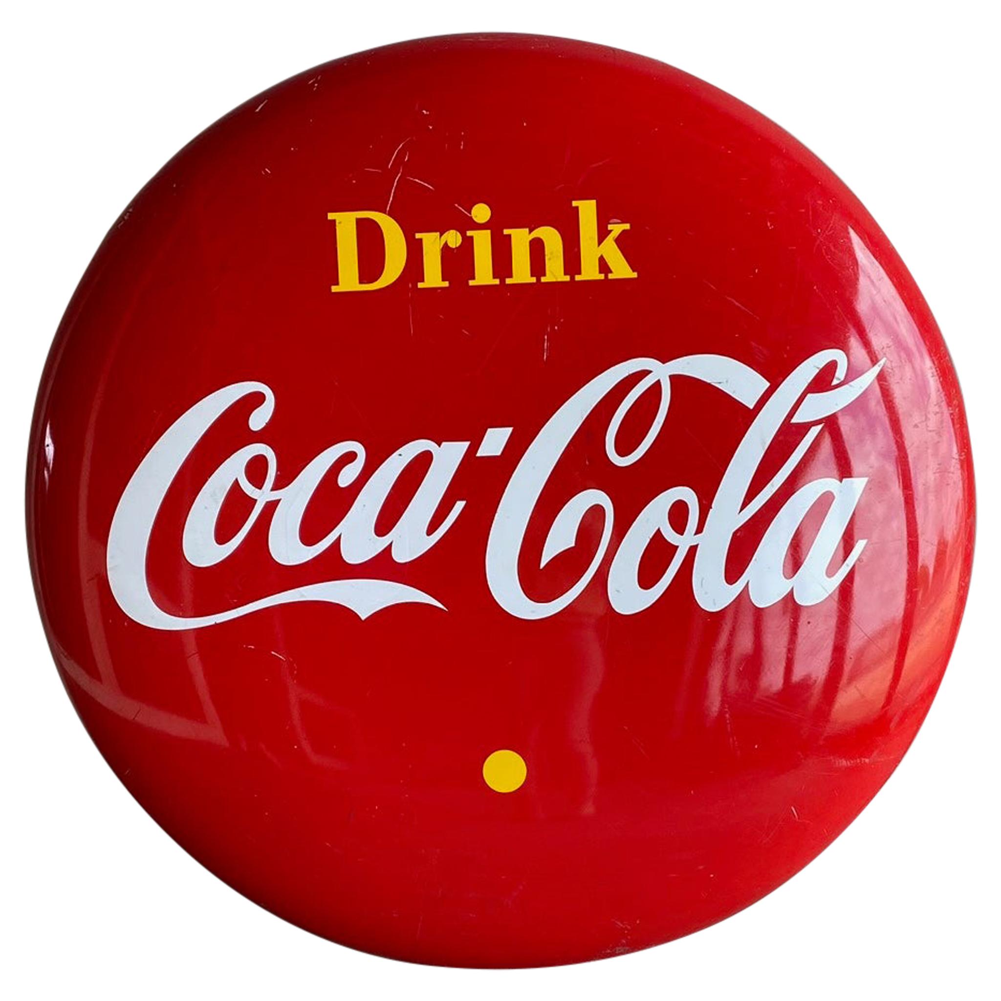 Coca-Cola Tin Plate, 1980s