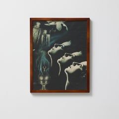 "Cocaina en Flor" by Josep Masana — Surrealist Photomontage, 1980s Print