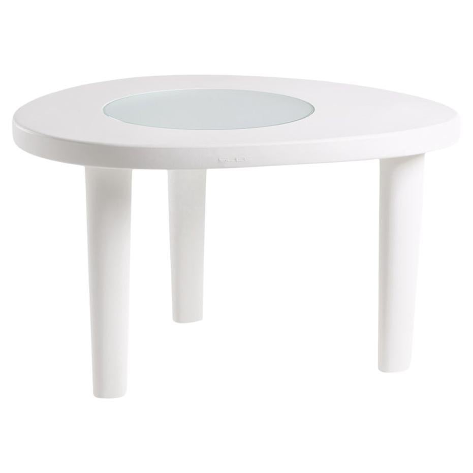 Italian Coccodé Dove Grey Table by Giò Colonna Romano For Sale