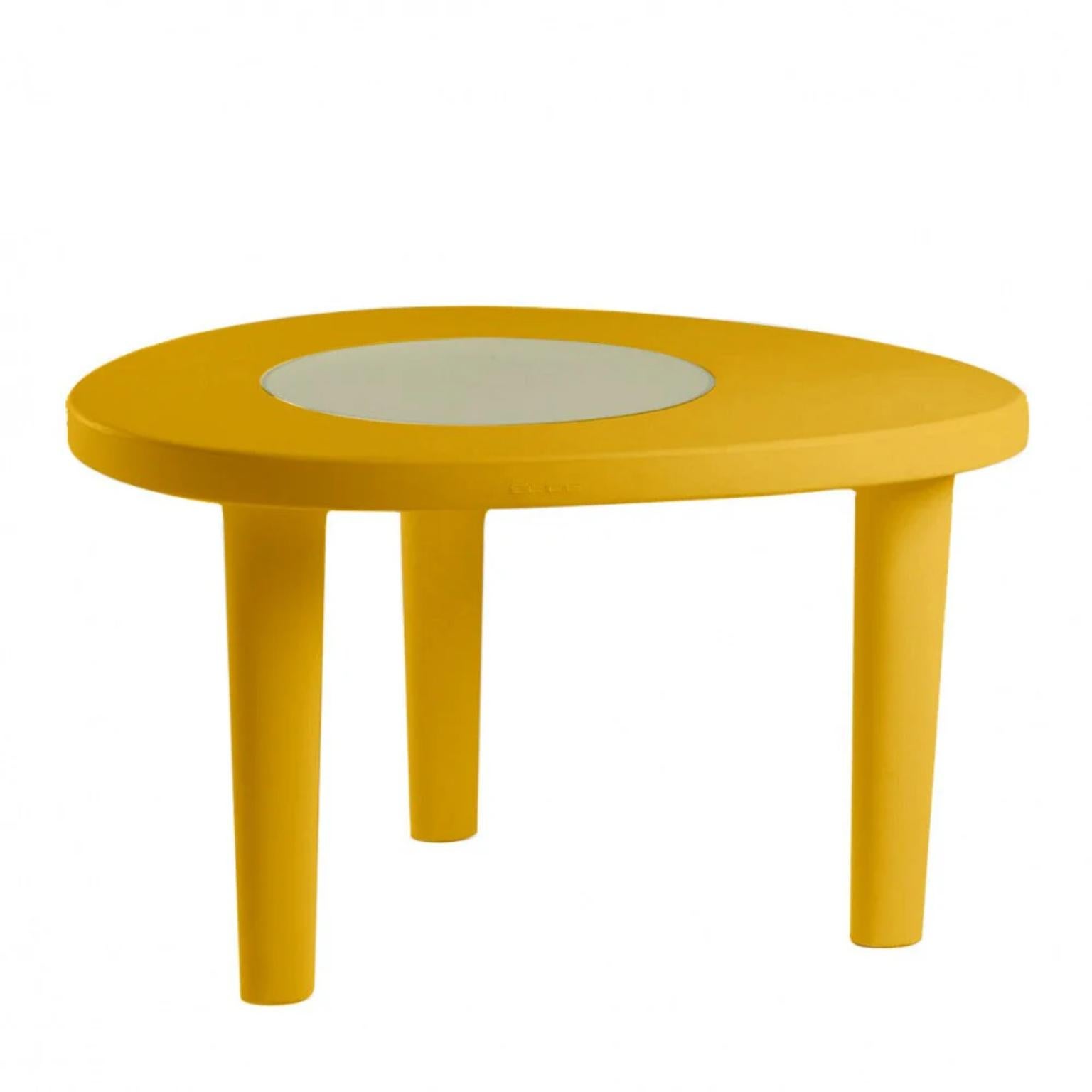 Coccodé Lime Green Table by Giò Colonna Romano For Sale 4