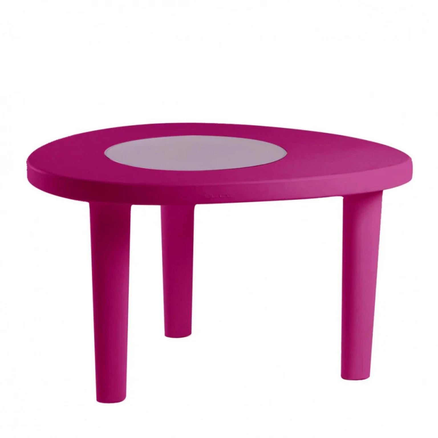 Coccodé Lime Green Table by Giò Colonna Romano For Sale 5