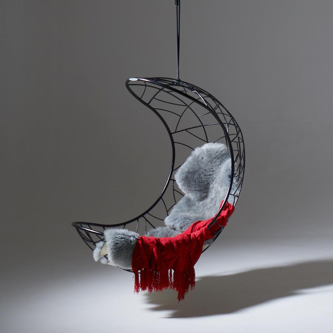 Contemporary Coccoon Shaped Hanging Chair For Sale