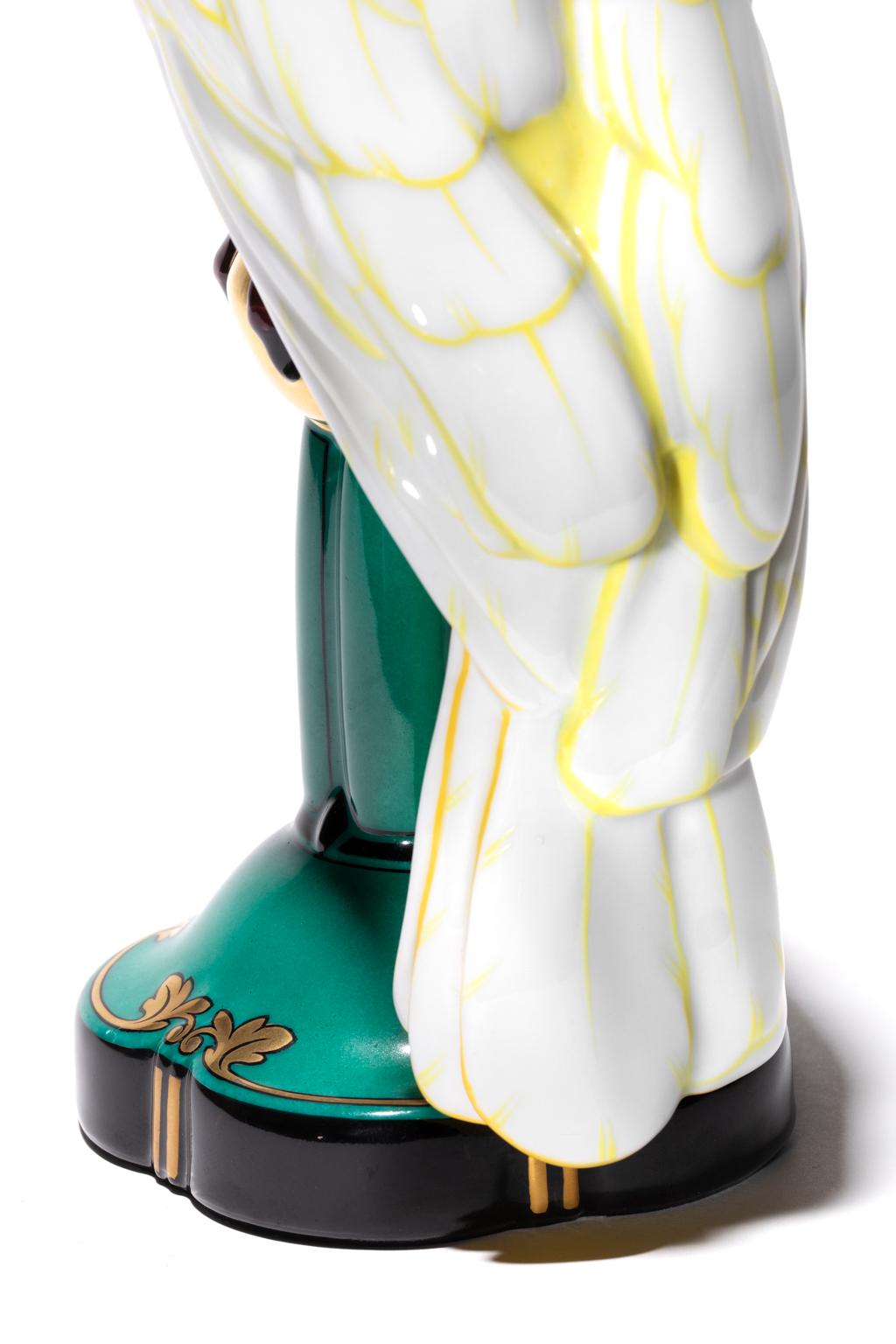 Gold Hutschenreuther-Selb Porcelain Figurine 