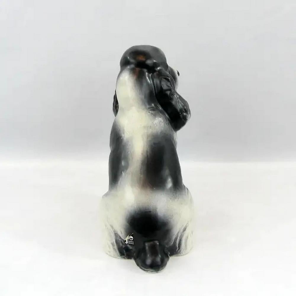 Cocker Spaniel Ceramic Figurine, Mid-Century Modern Scandinavian  For Sale 1