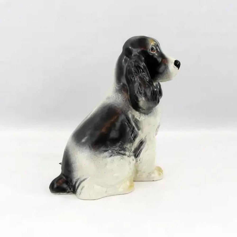 Cocker Spaniel Ceramic Figurine, Mid-Century Modern Scandinavian  For Sale 3