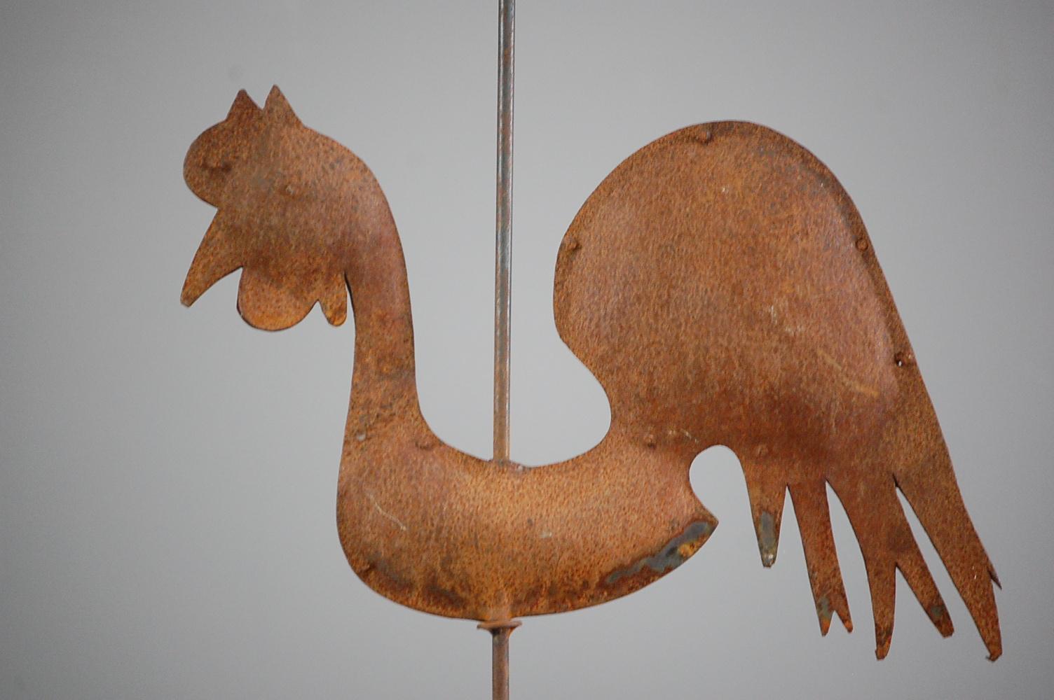 Cockerel Weathervane In Good Condition In Pease pottage, West Sussex