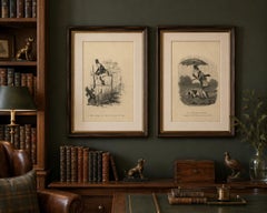 Cockney Sportsmen in Comic Distress, Seymour Etchings, circa 1836
