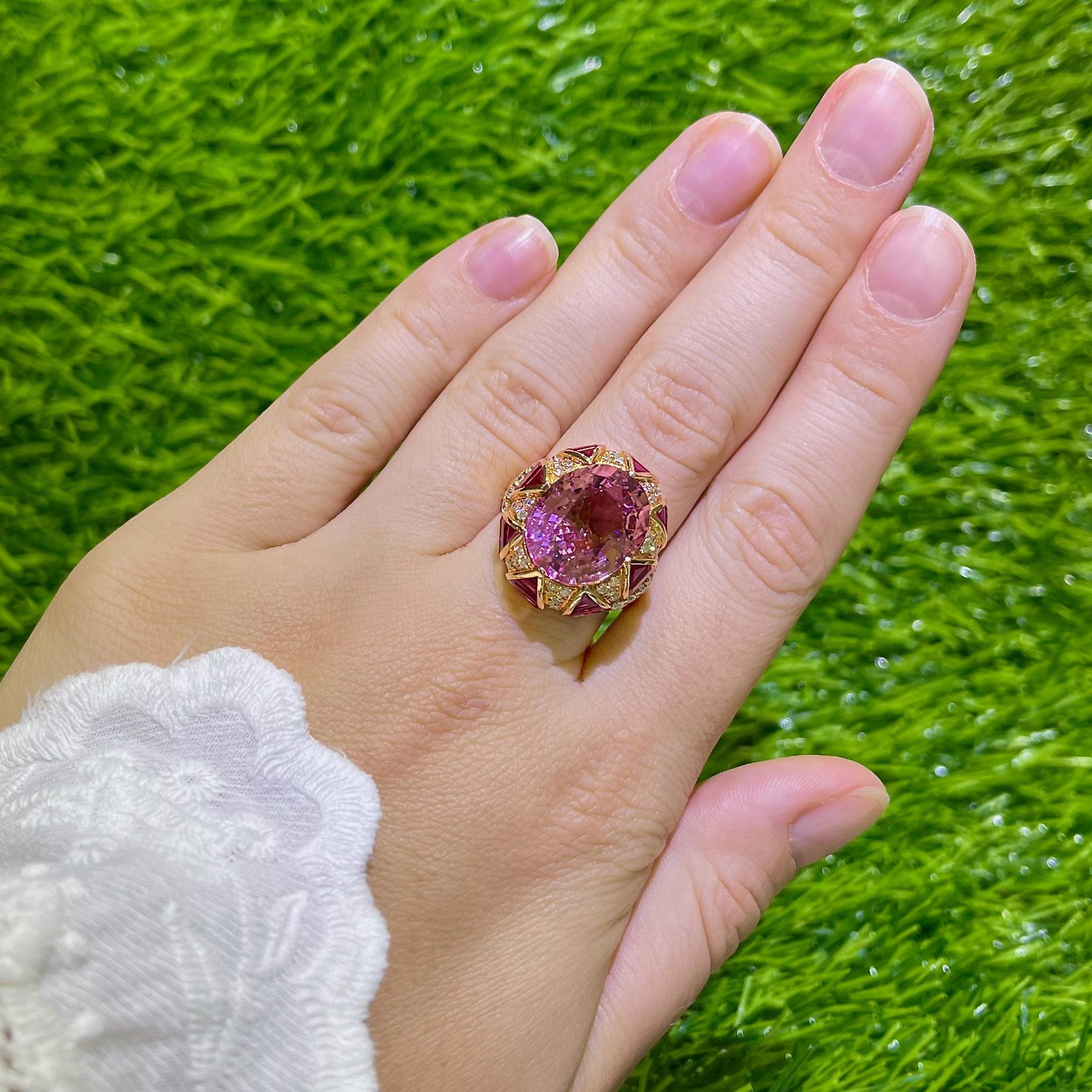 Beautiful Topaz Cocktail Ring Set With Rubies and Diamonds. It comes with the appraisal by GIA G.G.
Topaz = 10.2 Carat
Total Carat Weight of Rubies is 4.45 Carats
Total Carat Weight of Diamonds is 0.74 Carats
Diamonds Color is G
Diamonds Clarity is
