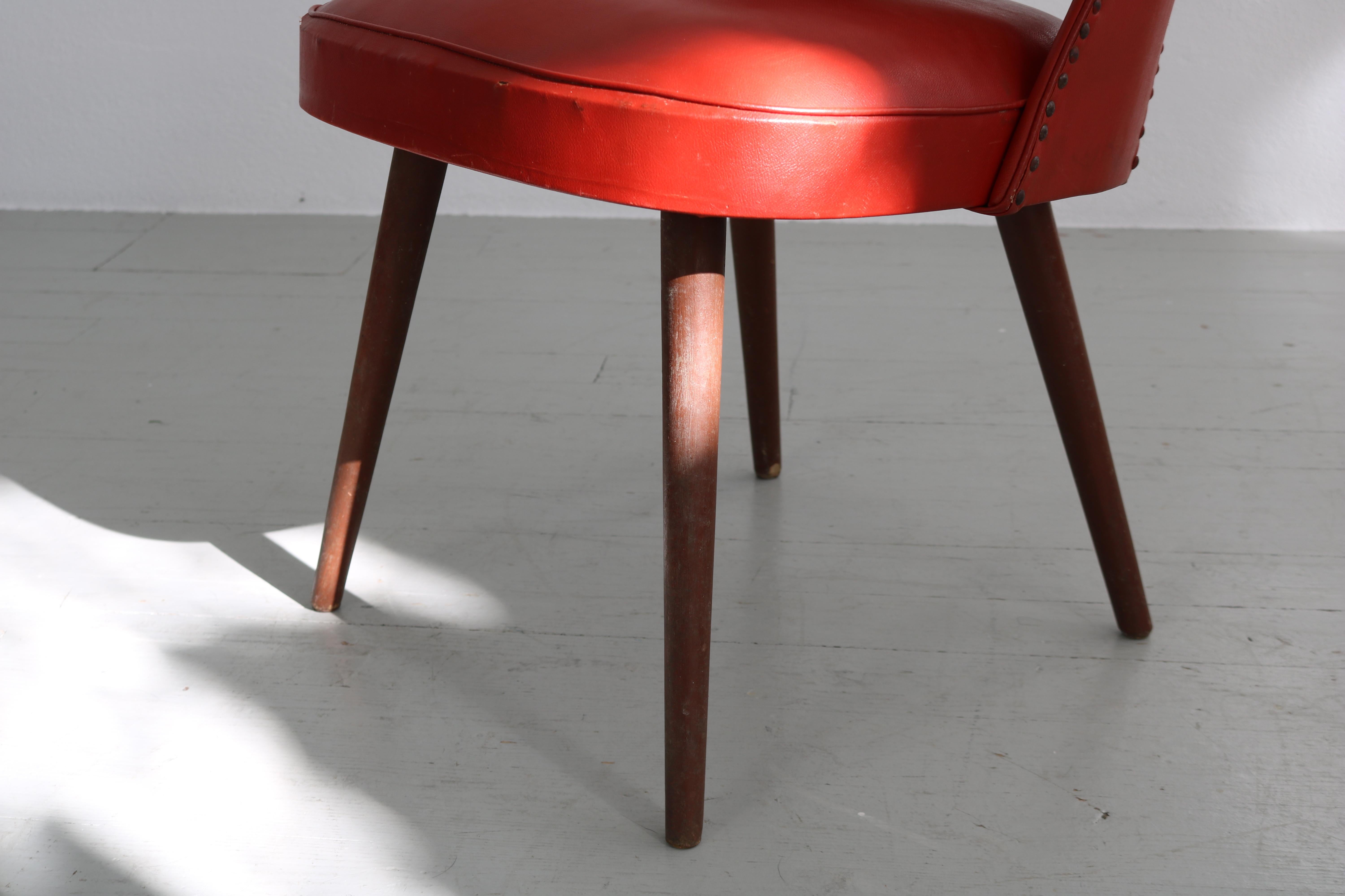 Cocktail Chair, Thonet, Vienna, 1950s For Sale 2