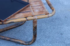 Cocktail Coffe Table Bonacina Bambù Tito Agnoli 1950s Rectangular Model Bt 1