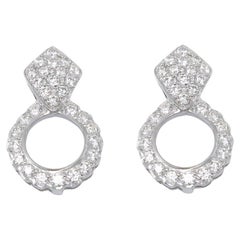 Cocktail Diamond Earrings 1.25 cts.