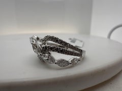 Cocktail diamond ring marquise diamond ring 18KT gold  1.31 carats VS clarity F