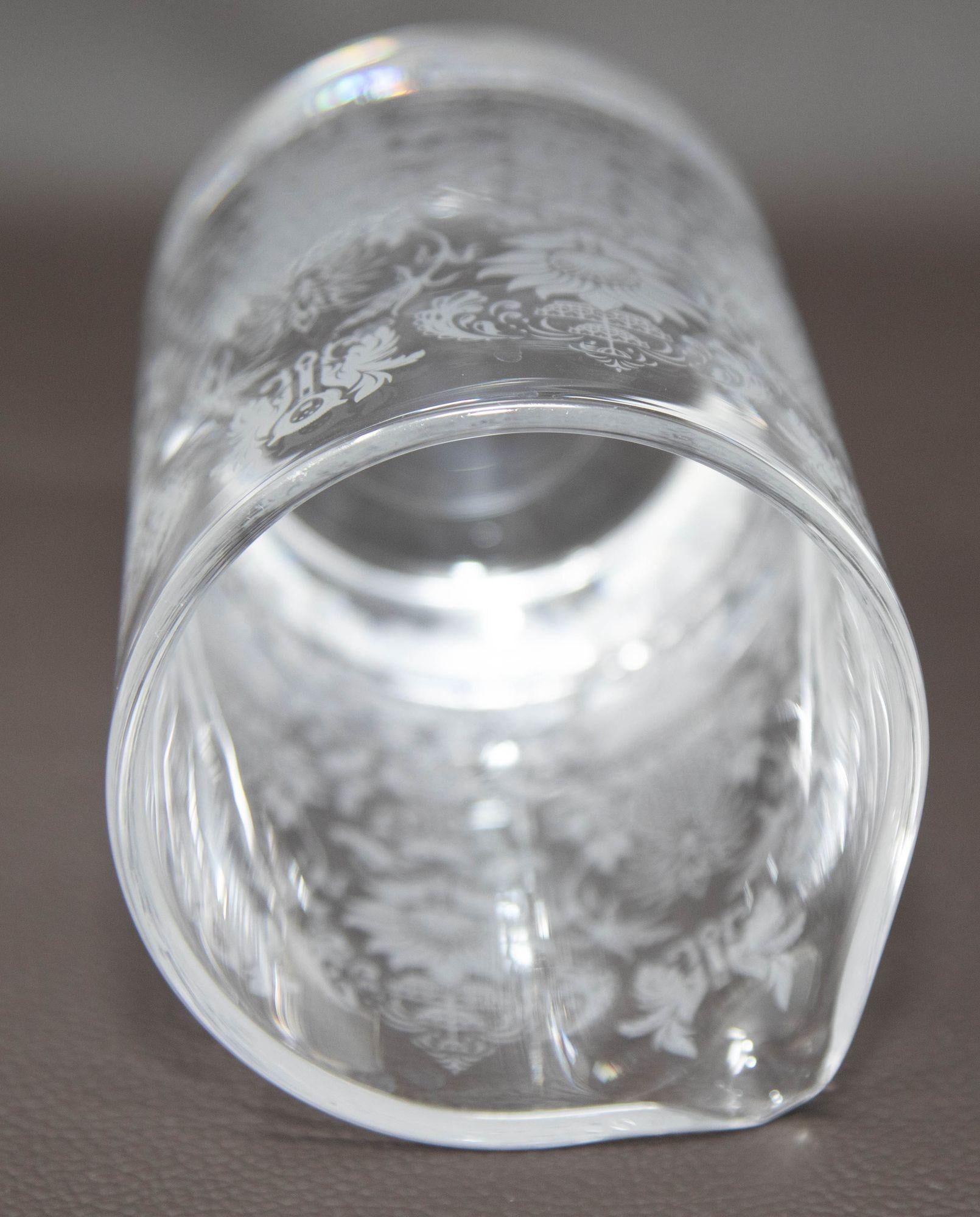 Bicchiere di vetro acidato per la miscelazione di cocktail in vendita 2