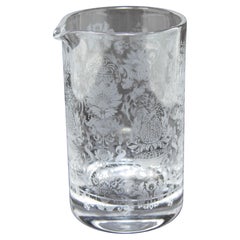 Bicchiere di vetro acidato per la miscelazione di cocktail