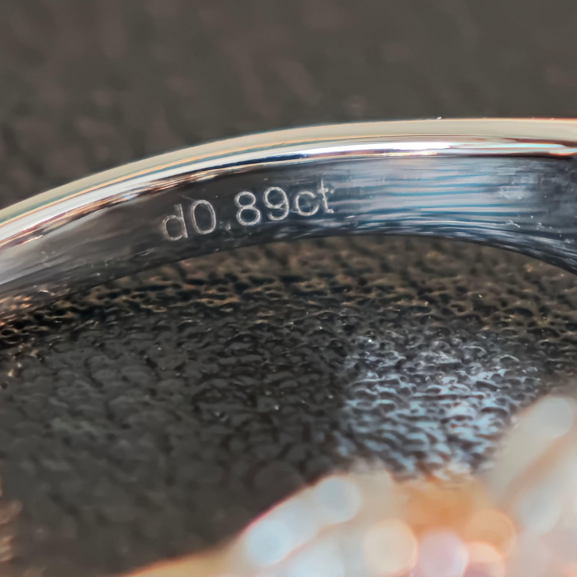 Anillo de cóctel, Diamantes redondos naturales rosa y marquesa blanca 0,88 ct.  Oro de 18 quilates en venta 4