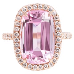 Cocktail Ring with Lavender Kunzite