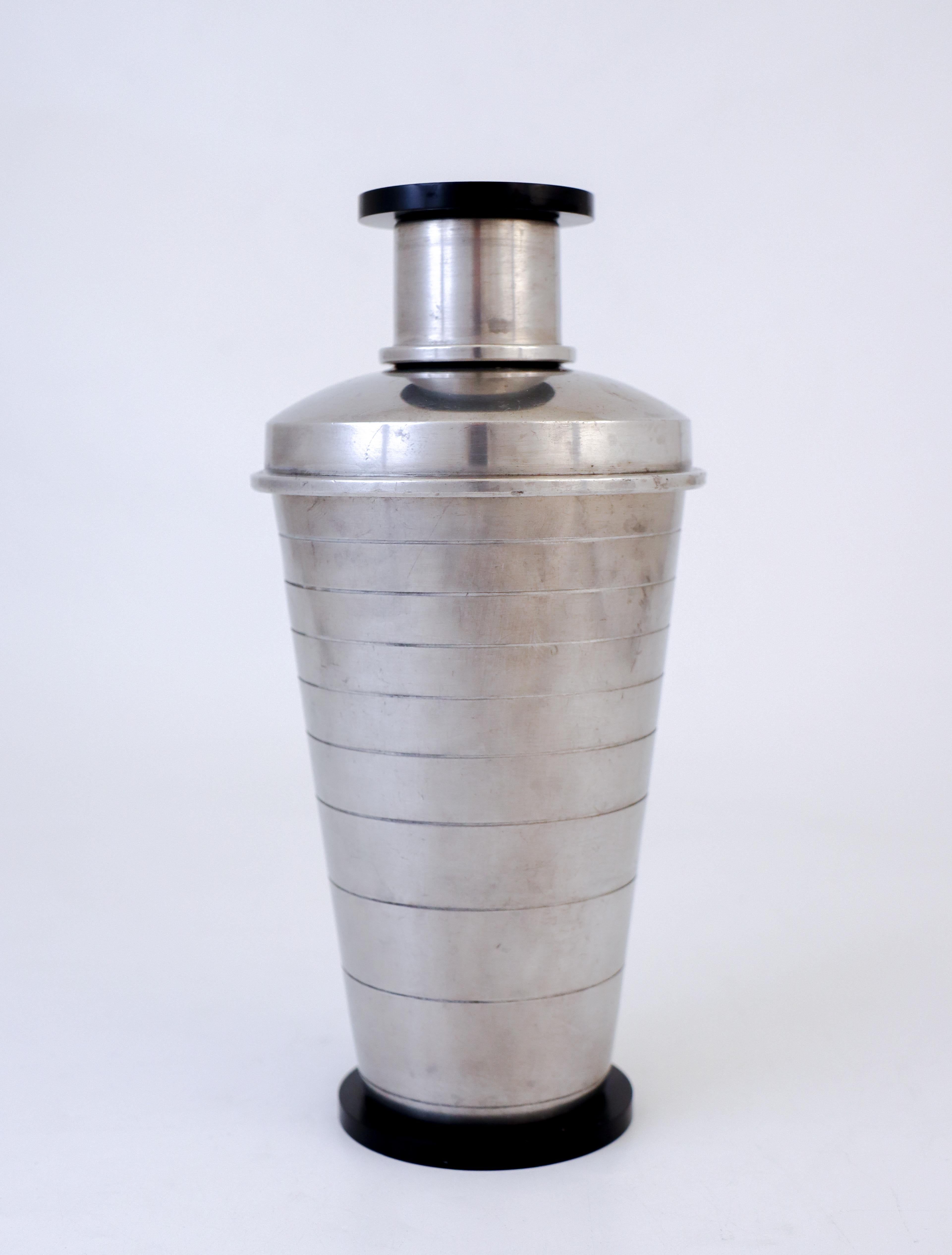 20th Century Cocktail Shaker - Art Deco 1930 - Carl-Einar Borgström - Ystad Metall