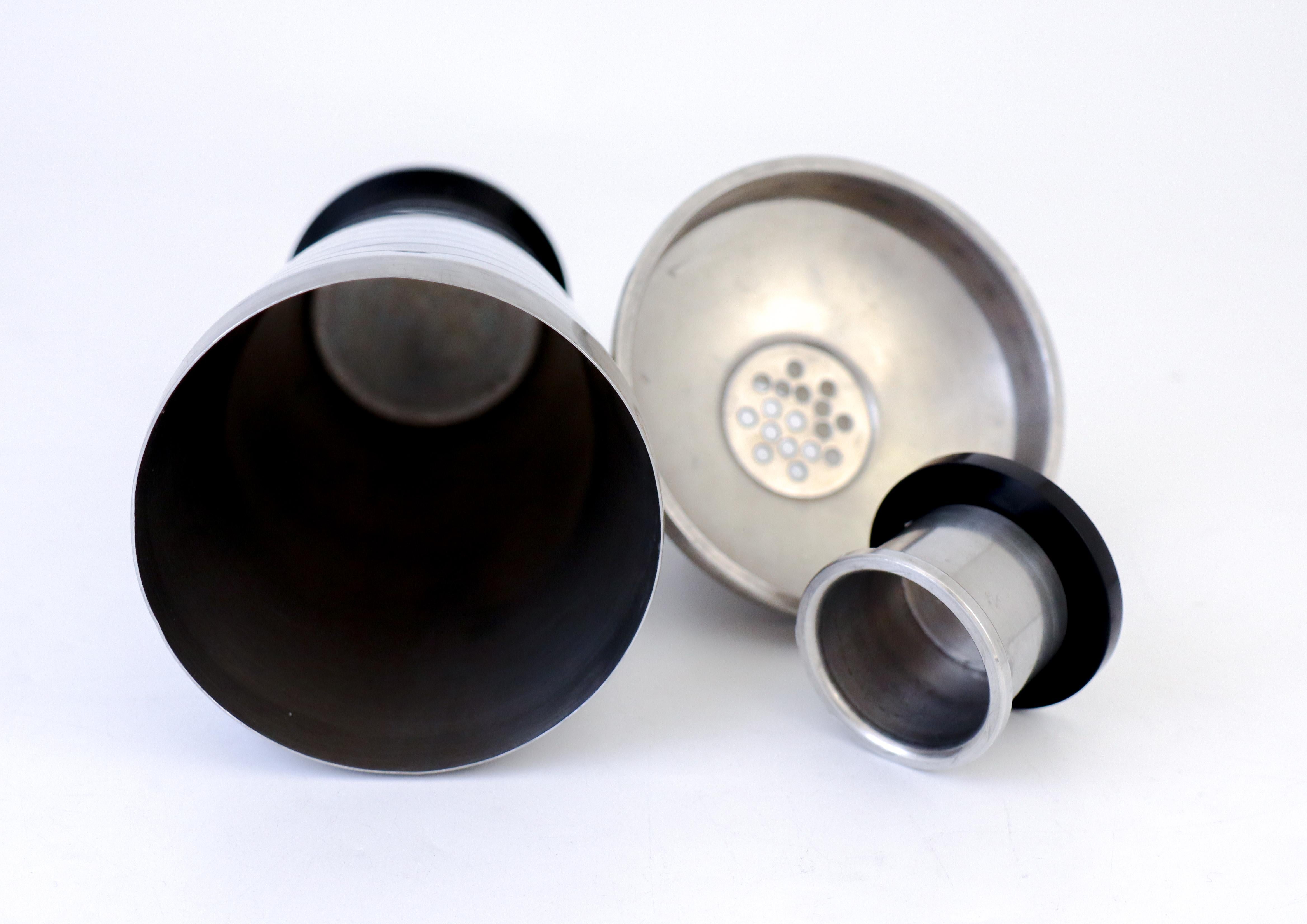 Cocktail Shaker - Art Deco 1930 - Carl-Einar Borgström - Ystad Metall 2
