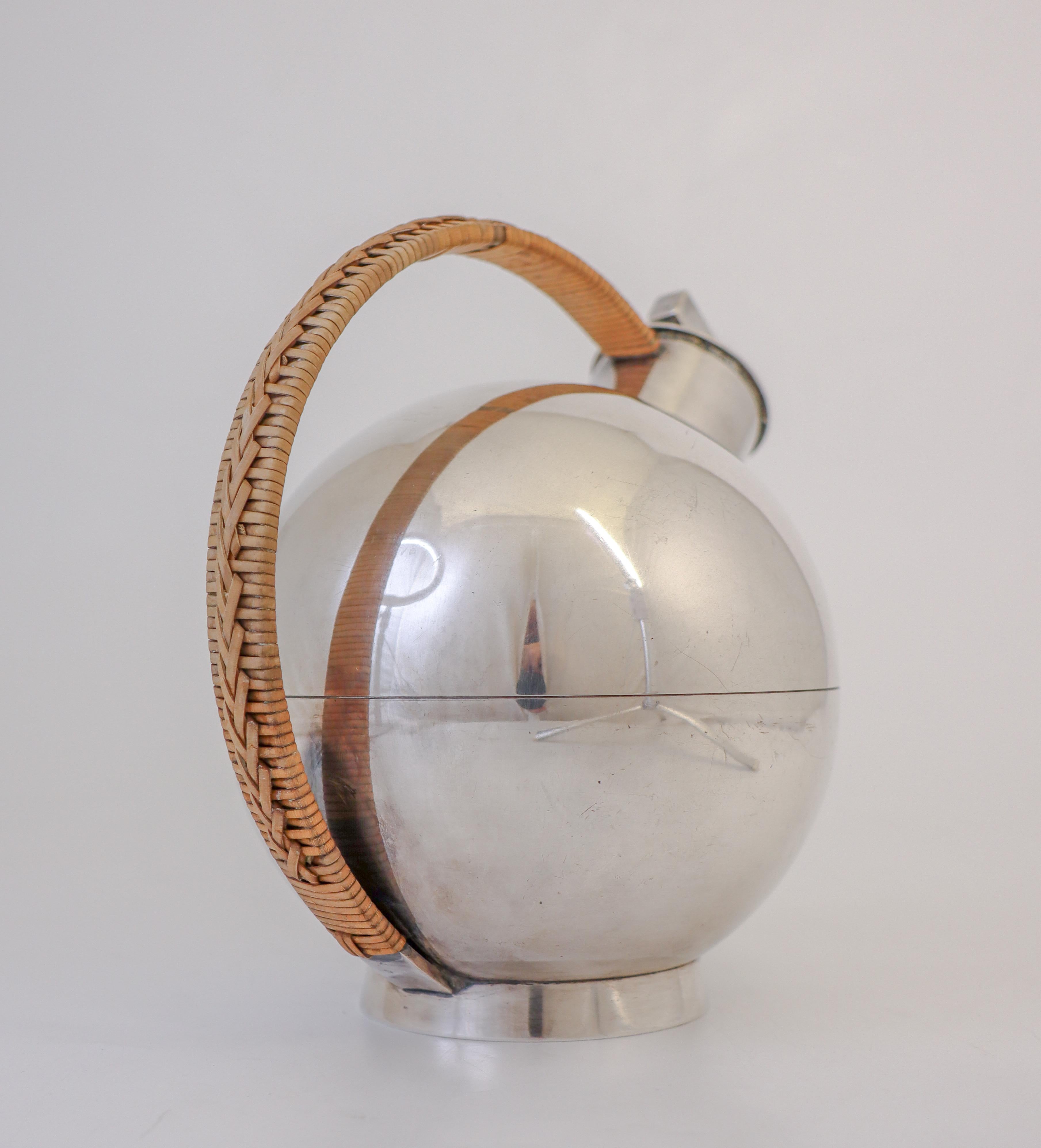Cocktail Shaker - Art Deco 1930s - Sylvia Stave - C.G Hallberg  - Alpaca 2